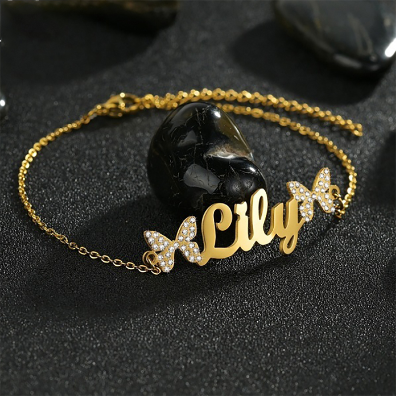 Atoztide Customized Jewelry Se - Custom Name Necklace Stainless Steel 评论和价格