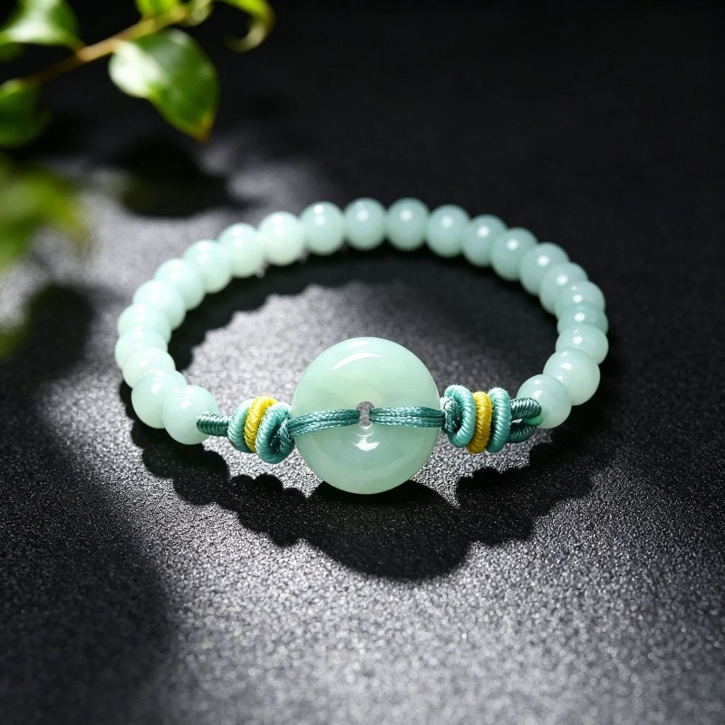 Natural Real Emerald Blue Wate - Bracelets 评论和价格
