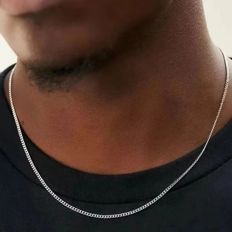 2mm Men's Cuban Chain Necklace - Cuban Link Chain 12Mm 评论和价格