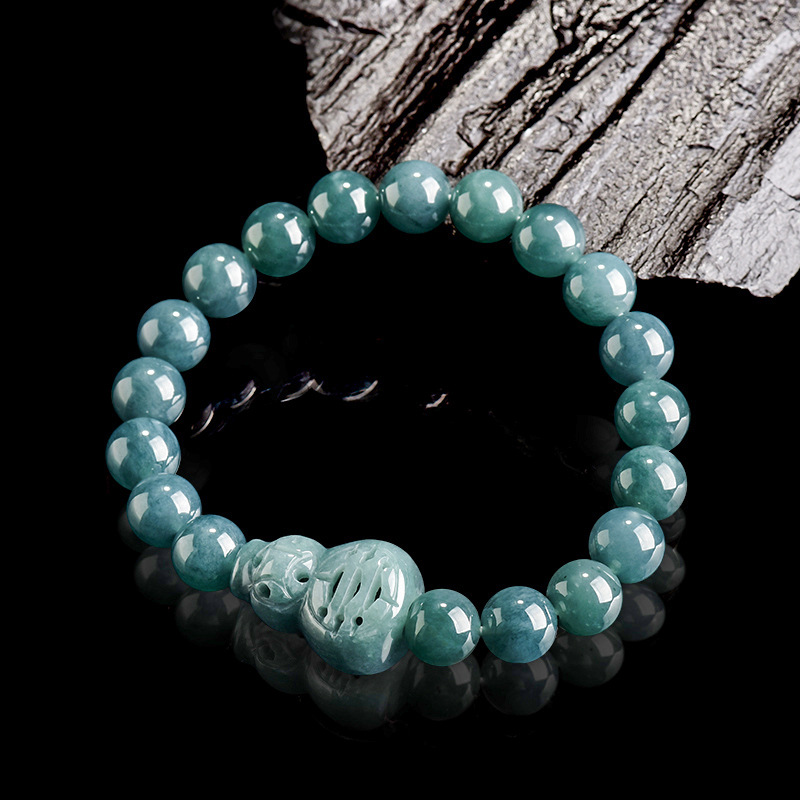 Myanmar Jadeite Gourd Bracelet - Bracelets 评论和价格