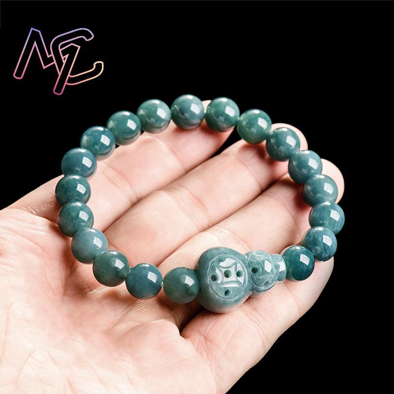 Myanmar Jadeite Gourd Bracelet - Bracelets 评论和价格