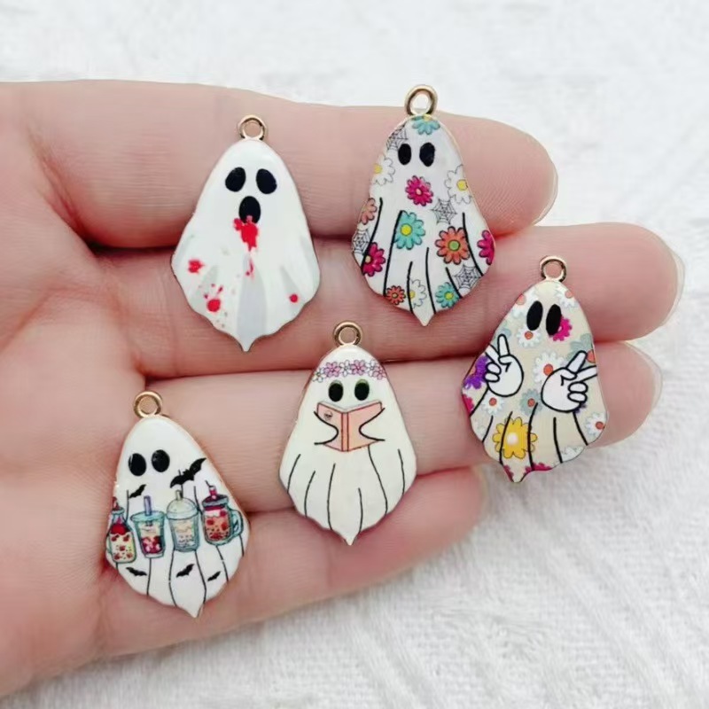 10pcs Cross border Halloween G - Earrings 评论和价格