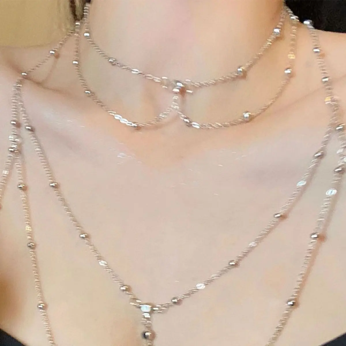 Sexy Aesthetic Multi-layer Spa - Layered Pendant Necklace Aesthetic 评论和价格