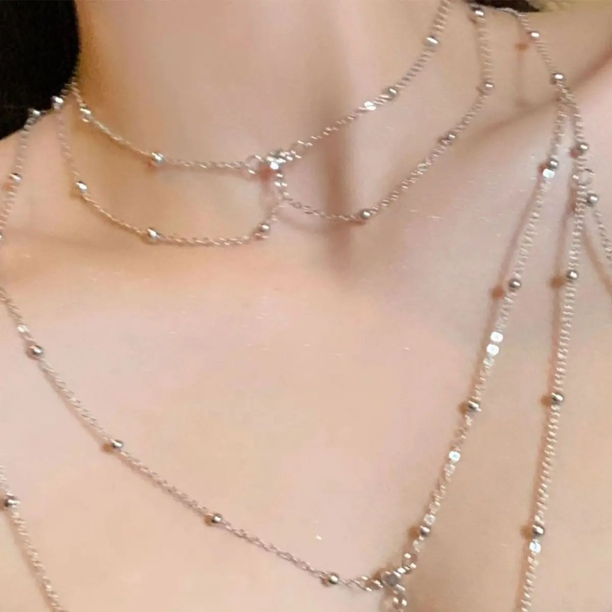 Sexy Aesthetic Multi-layer Spa - Layered Pendant Necklace Aesthetic 评论和价格