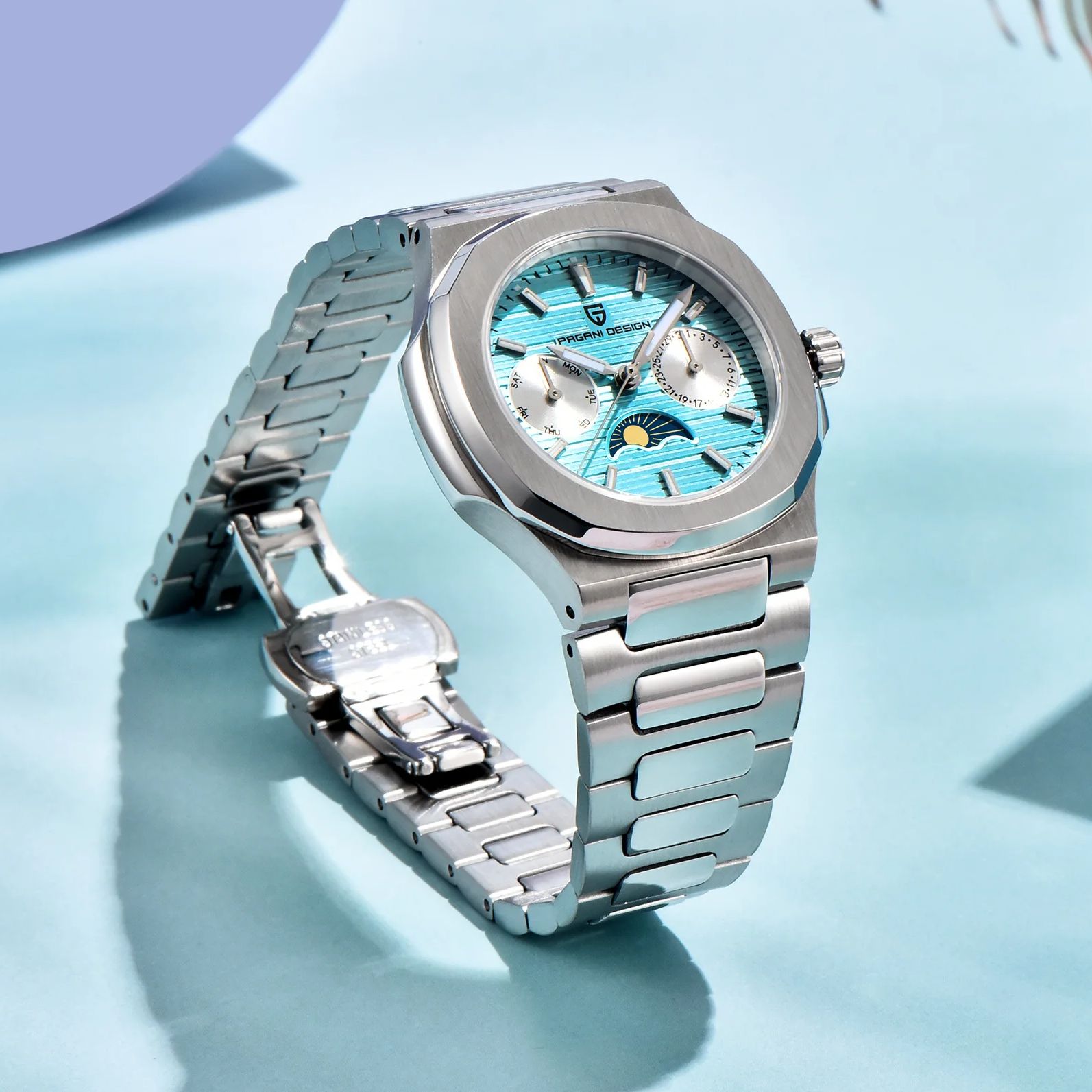 2025 New PAGANI DESIGN Men's W - Watch Accessories 评论和价格