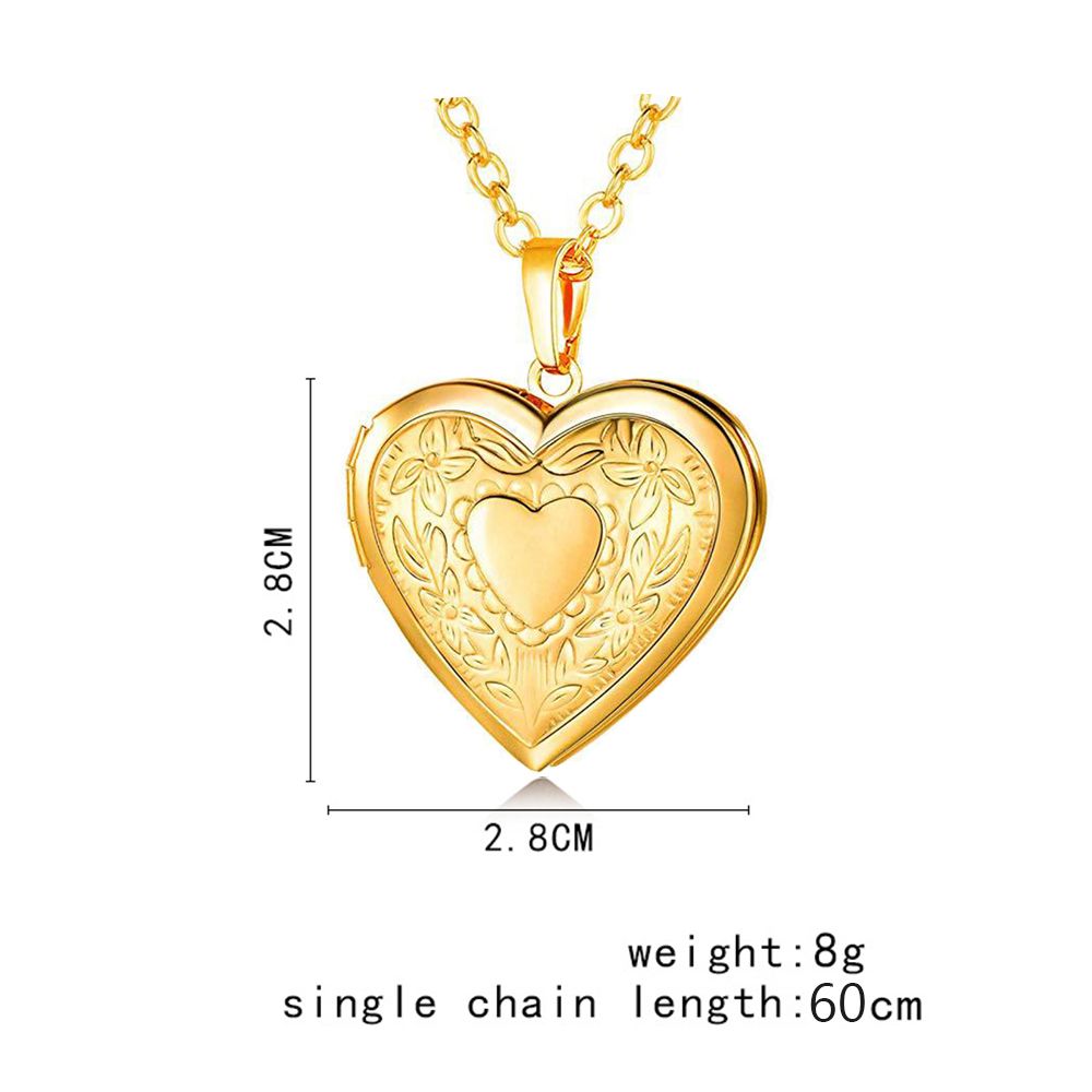 Fashion Photo Picture Locket N - Heart Locket Necklace Photo 评论和价格