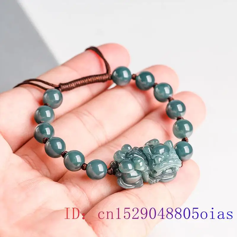 Burmese Jadeite Pixiu Bracelet - Bracelets 评论和价格